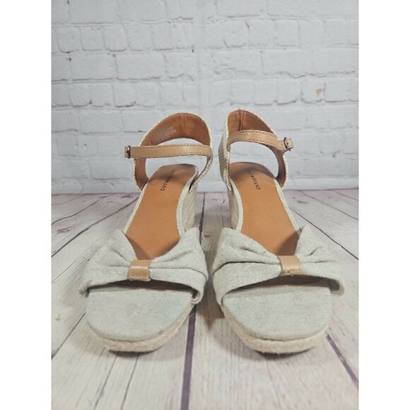 ☆ Lucky Brand Macrimay Wedge Sandala Women's Size 8.5 - Picture 2 of 7